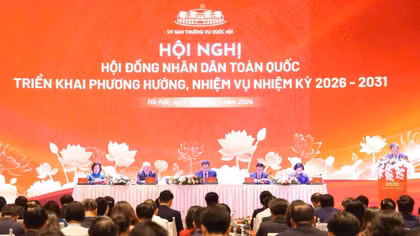 Khai mạc Hội nghị Hội đồng nhân dân toàn quốc Triển khai phương hướng, nhiệm vụ nhiệm kỳ 2026-2031