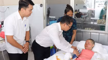 Nạn nhân vụ hỏa hoạn tại căn nhà buôn bán rau củ quả đã tạm ổn 