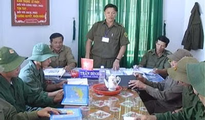Tiểu đội “trinh sát” sinh hoạt định kỳ.