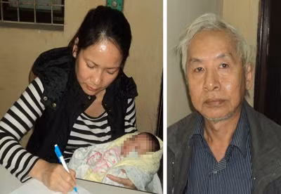 Thuần và Hy tại cơ quan Công an.