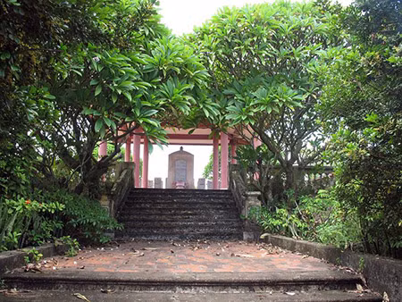 Khuôn viên nghĩa trang của phi công Triều Tiên.