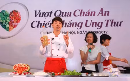 Các bệnh nhân ung thư được hướng dẫn tham gia các hoạt động tăng cường sức khỏe, để chống lại bệnh tật.