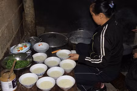 Cháo Ấu Tẩu - một đặc sản của Hà Giang.