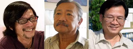 Nhà thơ Đỗ Trung Quân, Nhà văn Mường Mán, Nhà văn Nguyễn Nhật Ánh.