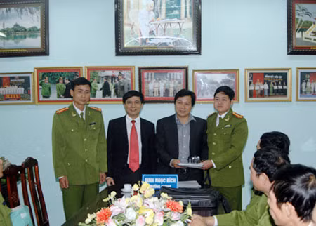 Lực lượng Cảnh sát Bảo vệ và Cơ động Công an Nam Định.