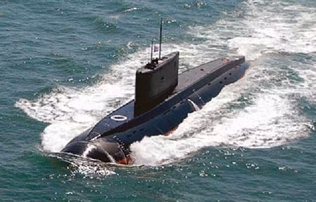 Một tàu ngầm của Trung Quốc.