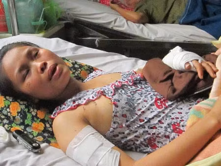 Chị Mai nói: "Điều tôi vô cùng lo sợ là sau khi thụ án anh ấy ra tù có thể lại tìm kiếm tôi và ra tay với tôi một lần nữa".