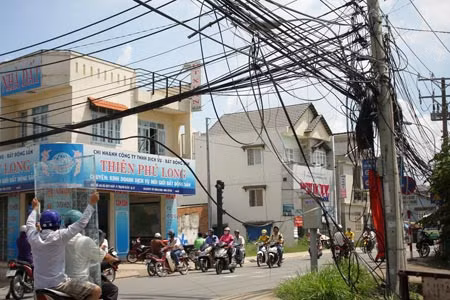 Bẫy giăng đầy trên các tuyến đường.