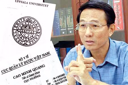 Ông Cao Minh Quang bị kỷ luật cảnh cáo trong Đảng. Ảnh minh hoạ.