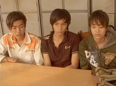 3 đối tượng trong nhóm cướp giật có lựu đạn.