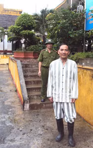 Phạm nhân Phạm Văn Trường.