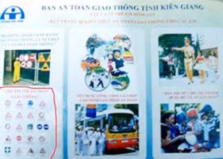 Tờ rơi có nội dung không lành mạnh đã được thu hồi. Ảnh (Nhân dân điện tử).