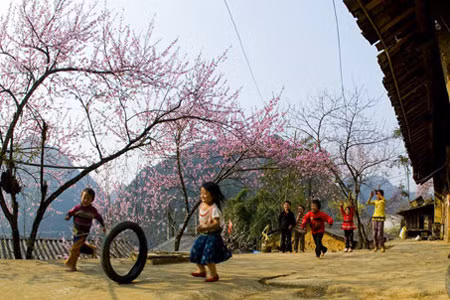 Vui chơi sau giờ học.