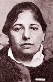 Mata Hari trong thời gian ngồi tù.