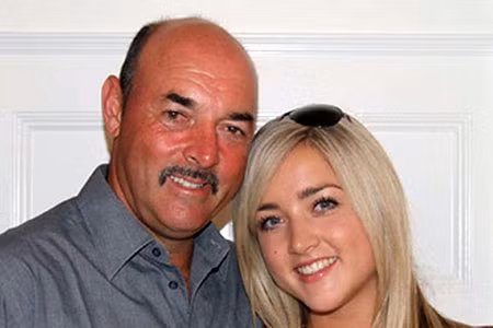 Grobbelaar và con gái Tahli.