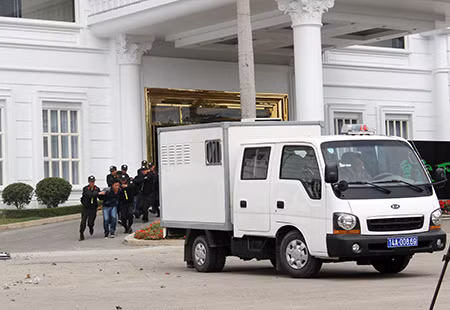 Diễn tập bắt giữ đối tượng khủng bố.