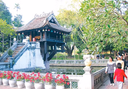 Dự kiến chùa Một Cột sẽ tôn tạo xong trong quý II-2014.