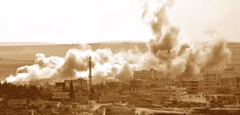 Chiến sự không ngừng diễn ra ác liệt ở khu vực tây nam Kobani.