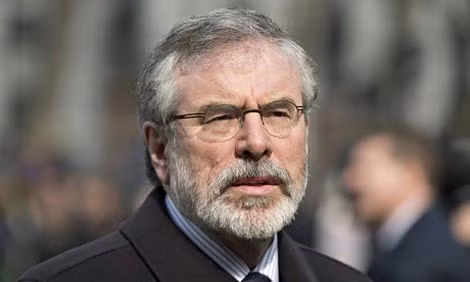 Chủ tịch Sinn Fein Gerry Adams.