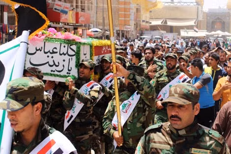 Quân đội Shiite của Iraq kết hợp với lực lượng vũ trang người Kurd vừa lấy lại đập thủy điện ở thành phố Mosul, miền Bắc Iraq, hôm 18/8.