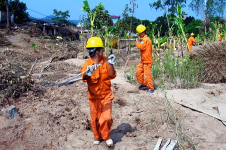 Khẩn trương tổ chức họp báo công bố kết quả kiểm tra giá thành sản xuất kinh doanh điện và kết quả kiểm toán độc lập năm 2011. Ảnh minh họa.
