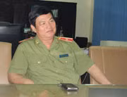 Thiếu tướng Trần Huy Ngạn, Giám đốc Công an tỉnh Hưng Yên.