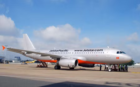 Hiện Jetstar Pacific đang khai thác khoảng 240 chuyến bay mỗi tuần.Ảnh minh họa.