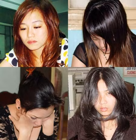 Một số "tú bà" trong các đường dây mại dâm, đi tour bị bắt trong thời gian qua.