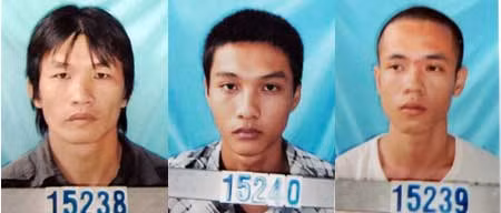 Một số đối tượng trong vụ án.