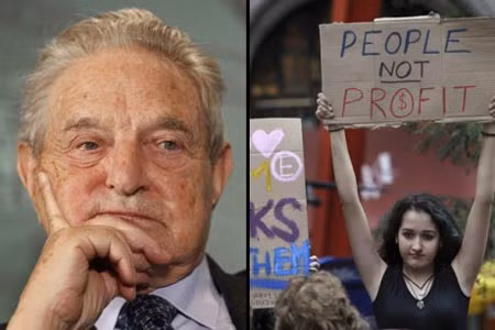 Báo giới cho rằng tỉ phú George Soros là người "giật dây" phong trào chiếm phố Wall bằng tiềm lực tài chính hùng mạnh của mình.