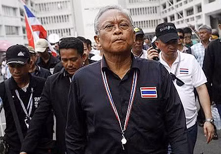 Lãnh đạo biểu tình ở Thái Lan Suthep Thaugsuban.