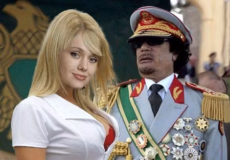 Vẻ đẹp bốc lửa "khó cưỡng" của Galyna Kolotnytska khi mới tới Libya.