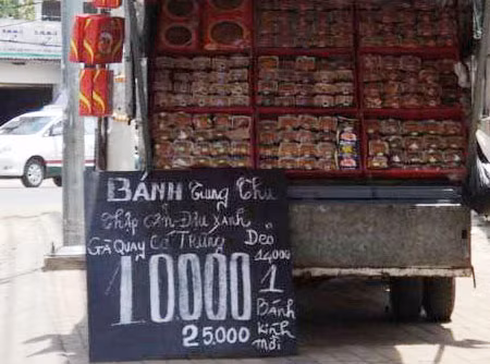Chưa đến Rằm, bánh Trung thu đã đại hạ giá ảnh 1