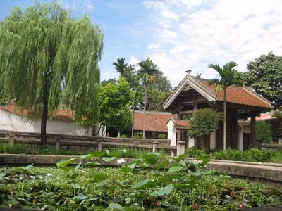 Hình ảnh làng quê đặc trưng này đang lùi dần vào quá khứ.