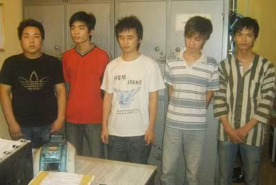 5 đối tượng trong vụ án.