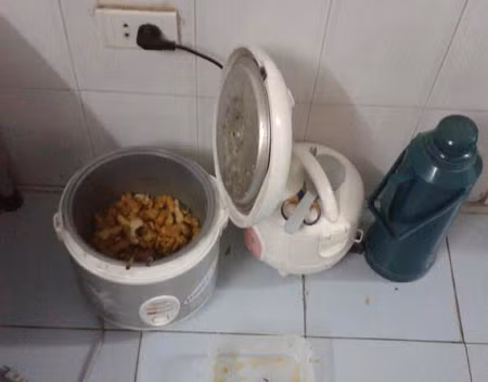 Thức ăn ngày Tết.