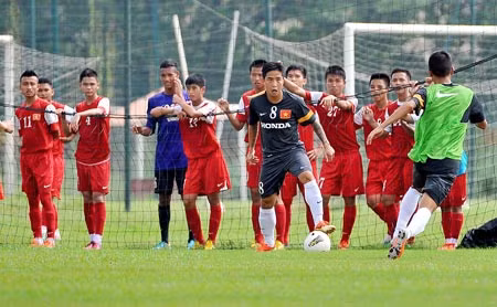 U.23 Việt Nam âm thầm tiến vào SEA Games.