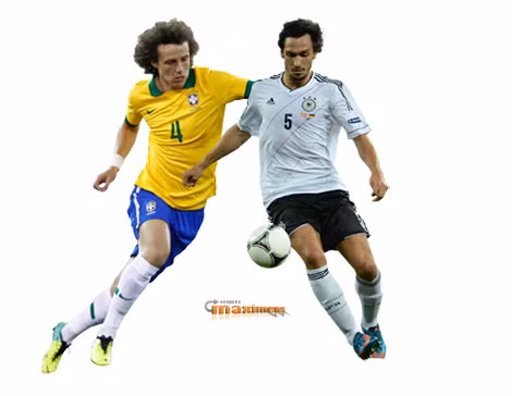 2 hậu vệ David Luiz (Brazil) và Hummels (Đức) đều ghi bàn tại vòng tứ kết.