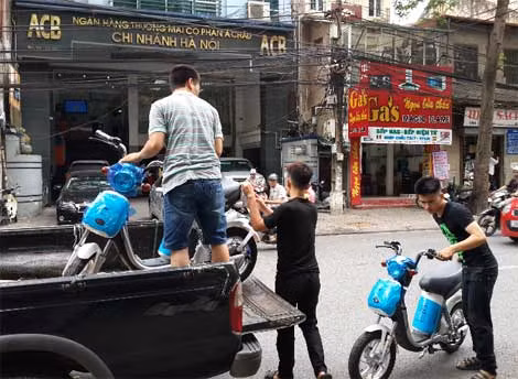 Thủ tục đăng ký xe máy điện giống đăng ký môtô, xe gắn máy ảnh 1