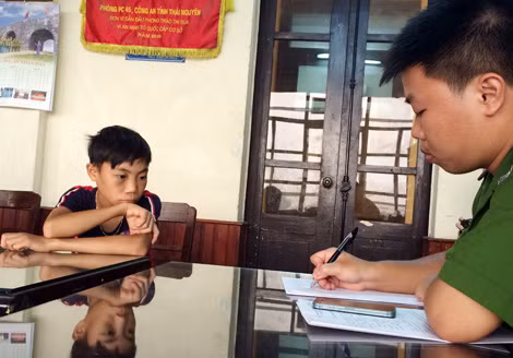 Trần Văn Đức tại CQĐT.