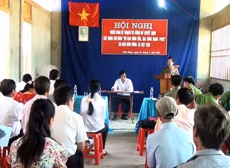 Xã Việt Tiến triển khai mô hình “Họ đạo bình yên, gia đình hạnh phúc”.