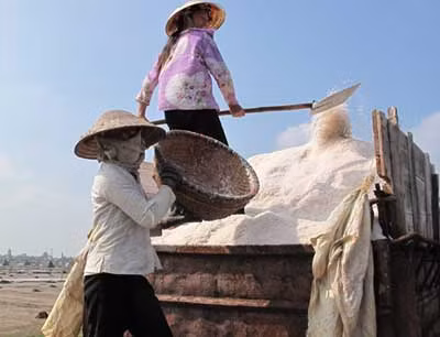 Muối trong nước hoàn toàn đáp ứng nhu cầu tiêu dùng, thậm chí xuất khẩu.