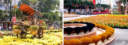 Chợ hoa ngày tết tại TP HCM: Hoài niệm trong hiện đại ảnh 1