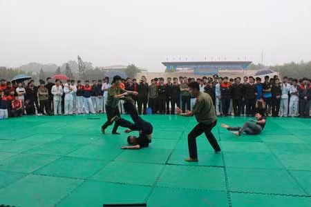 Trường Cao đẳng ANND I tổ chức Hội thi võ thuật CAND ảnh 3