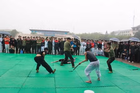 Trường Cao đẳng ANND I tổ chức Hội thi võ thuật CAND ảnh 4