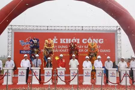 Khởi công xây dựng nhà máy Number One Hậu Giang ảnh 1