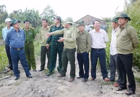 Rừng tràm U Minh Hạ căng mình lo phòng cháy ảnh 1