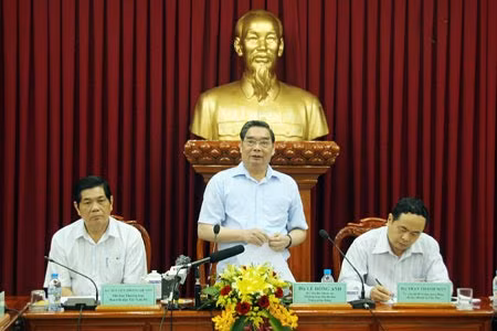 Thường trực Ban Bí thư Lê Hồng Anh làm việc với TP. Cần Thơ ảnh 1