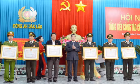 Công an tỉnh Đắk Lắk: Chủ động trong công tác đấu tranh với các loại tội phạm ảnh 1