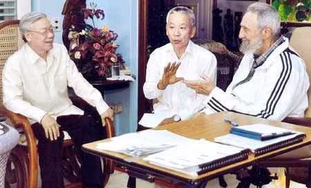 Tổng Bí thư Nguyễn Phú Trọng thăm Lãnh tụ Cuba Fidel Castro ảnh 1